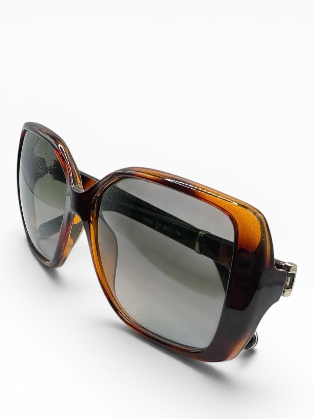 Chloé CE680S Oversized Square Havana Tortoise Shell Italy Sunglasses 58mm - Picture 7 of 14